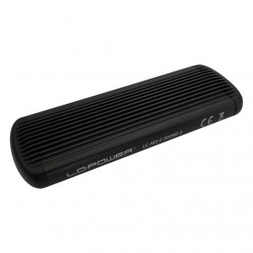 SSD M.2 ENCLOSURE LC-POWER USB 3.2 Gen 2x1 Type C [LC-M2-C-NVME-2] NVMe