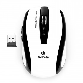 MOUSE NGS WLESS 2,4GHz NANO [FLEA] White