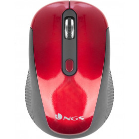 MOUSE NGS WLESS 2,4GHz NANO [FLEA ADVANCED] RED