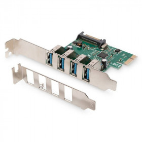 PCIe Card Digitus to 4 x USB 3.0 port