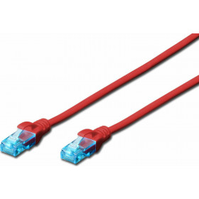 Καλώδιο Digitus UTP Cat5e 2m Red