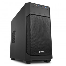 Case Sharkoon (V1000) Micro ATX Μαύρο