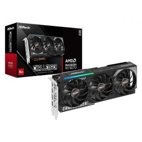 VGA AMD ASRock Radeon™ RX 9070 Challenger 16Gb GDDR6 3Fan