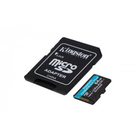 MicroSD KINGSTON 64GB SDXC Canvas Go! Plus Cl10 w/SD Adapter