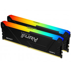 RAM Kingston Fury Beast 16Gb (2*8) DDR4 RGB 3200MHz CL16 DIMM