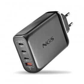 Φορτιστής NGS BUD 140W USB-C + USB-A Φορτιστής Τοίχου | GaN Power Adapter για Laptop/Tablet/Smartphone