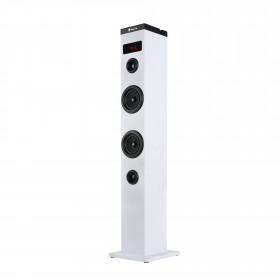 SPEAKER BT 2.0 NGS [SKYCHARMWHITE] TOWER 50W BT/USB/FM/OPTICAL/STEREO OUTPUT