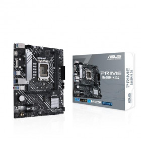 MOTHERBOARD ASUS PRIME B660M-K D4, 1700, DDR4, MATX