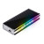SSD M.2 ENCLOSURE LC-POWER USB 3.2 Gen 2x1 Type C [LC-M2-C-MULTI-RGB] NVMe-SATA RGB