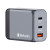 Φορτιστής Verbatim GNC-65 GaN 65W 2 x USB-C® PD 65W / 1 x USB-A QC 3.0 (EU/UK/US)