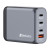Φορτιστής Verbatim GNC-100 GaN 100W 2 x USB-C® PD 100W / 1 x USB-C® PD 65W / 1 x USB-A QC 3.0 (EU/UK/US)
