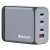 Φορτιστής Verbatim GNC-200 GaN 200W 2 x USB-C® PD 100W / 1 x USB-C® PD 65W / 1 x USB QC 3.0 (EU/UK/US)