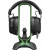 Headphone Holder LC-Power HEAD-BUNGEE with USB Hub + Mouse Bungee RGB