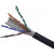 Καλώδιο Kuwes UTP Cat6 FTP/PET 305m Μαύρο (Κουλούρα)
