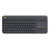 Keyboard Logitech K400 Plus Black Wireless USB EN