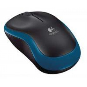 MOUSE LOGITECH WLESS M185 BLUE