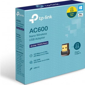 Wi-Fi USB Adapter TP-Link Archer T2U Nano Dual Band AC600