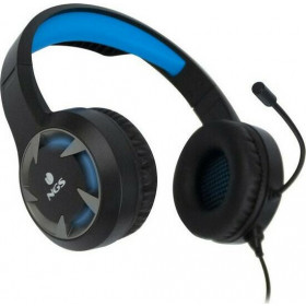 Headset Gaming NGS GHX-510 PC/PS4/XBOX ONE With LED Lights Black/Blue