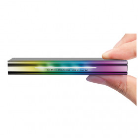Enclosure LC-Power LC-M2-C-MULTI-RGB M.2 NVMe/SATA Type C USB 3.2