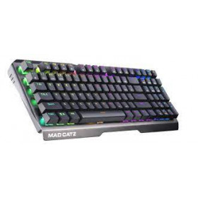 Mad Catz S.T.R.I.K.E. 13  Cherry MX Red Switches Gaming Keyboard - Black