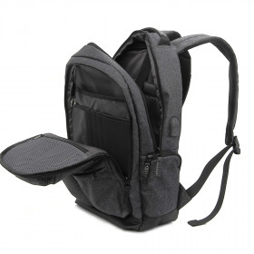 Τσάντα Laptop Kingslong Business Series 15.6" Backpack Charcoal Gray