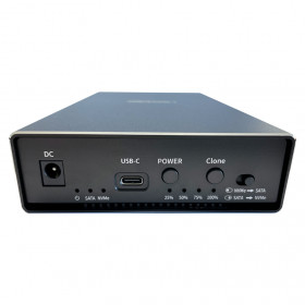 Enclosure LC-Power LC-DOCK-C-35-M2 3,5" 1 x SATA HDD & 1 x NVMe M.2 SSD USB 3.2