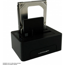 Docking Station LC-Power LC-DOCK-C 2 x 2.5"/3.5" SATA Type C USB 3.1