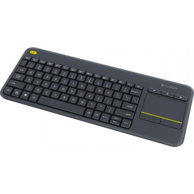 Keyboard Logitech K400 Plus Black Wireless USB EN