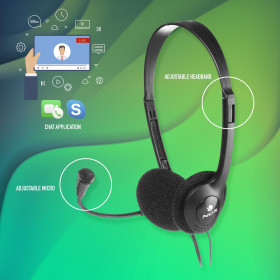 Headset NGS MS103 PRO Black