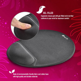 Mousepad NGS Kilimgel With Gel Wrist Rest