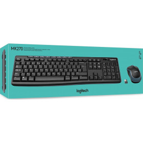 KEYBOARD/MOUSE LOGITECH WLESS MK270