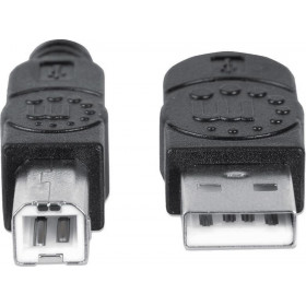 Καλώδιο Εκτυπωτή Manhattan USB A to USB B 1m