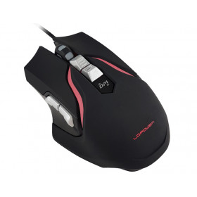 Mouse LC-Power m715b Gaming RGB Wired 3500dpi Black