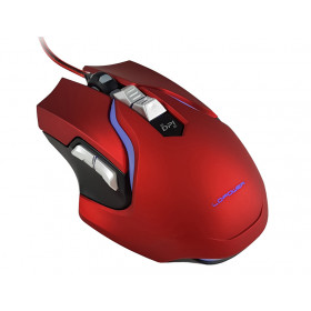 MOUSE GAMING LC-POWER OPTICAL USB 3500dpi [m715r] RED