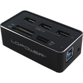 CARD READER-USB LC-POWER USB3.0 [LC-HUB-CR-1]