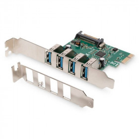 PCIe Card DIGITUS to 4x USB 3.0 port