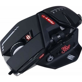 MadCatz R.A.T. 6+ Optical Gaming Mouse - Black