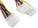 Adapter Cablexpert Molex Male to 2 x Molex Female - Image 3