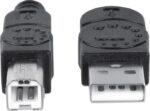 Καλώδιο Εκτυπωτή Manhattan USB A to USB B 1m - Image 2