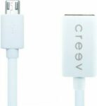 Καλώδιο Creev micro USB to Female USB 17cm OTG