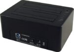 Docking Station LC-Power LC-DOCK-U3-HUB 2 x 2,5"/3,5" + Card Reader - 1 x USB 3.0 - Image 2