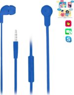 Ακουστικά Ενσύρματα NGS Cross Skip με λειτουργία Hands Free Blue - Image 2