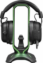 Headphone Holder LC-Power HEAD-BUNGEE with USB Hub + Mouse Bungee RGB