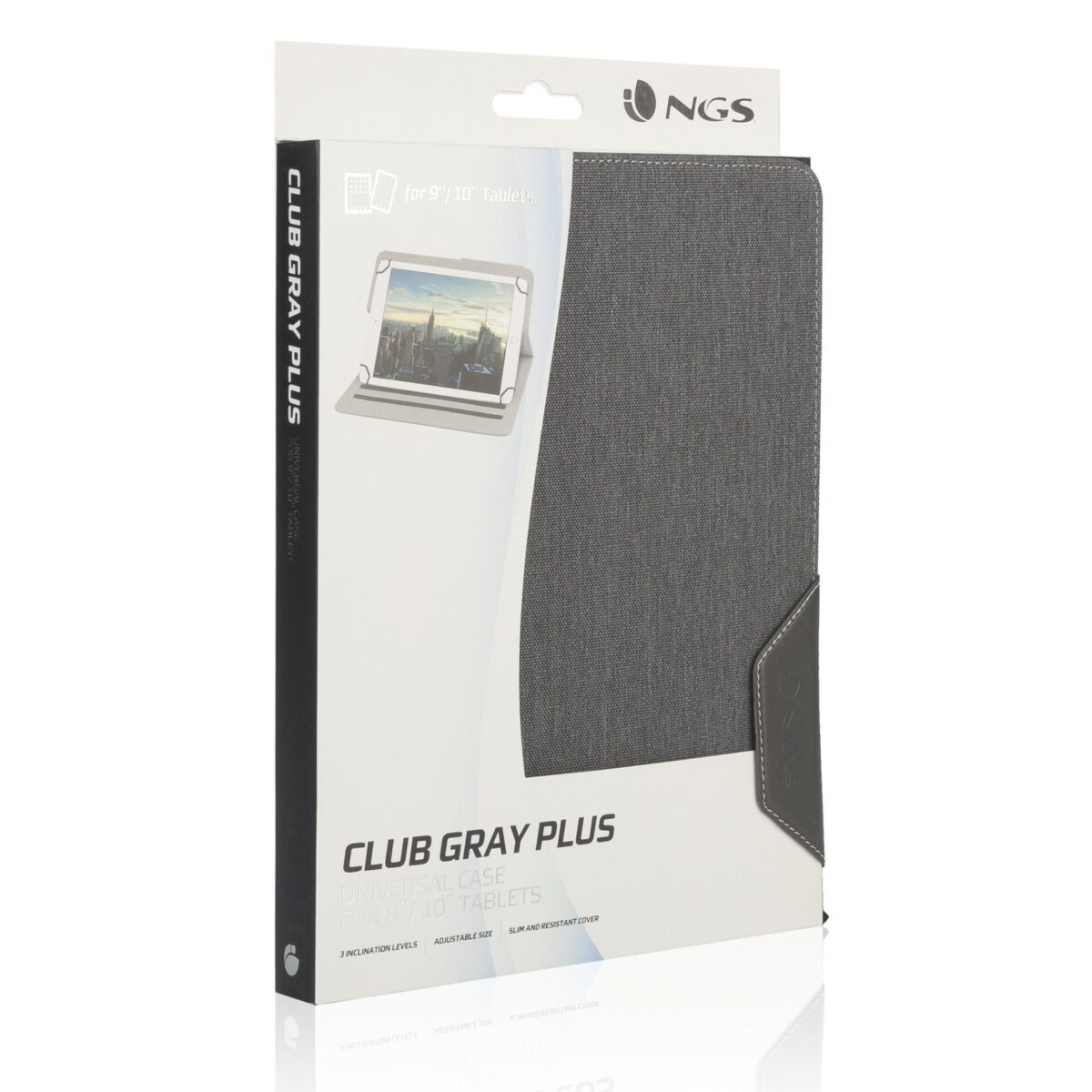 ΘΗΚΗ STAND NGS 9-10inch TABLETS CLUB PLUS GRAY - Image 3