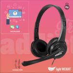 HEADSET NGS [VOX505] USB STEREO with VOLUME CONTROL - Image 2