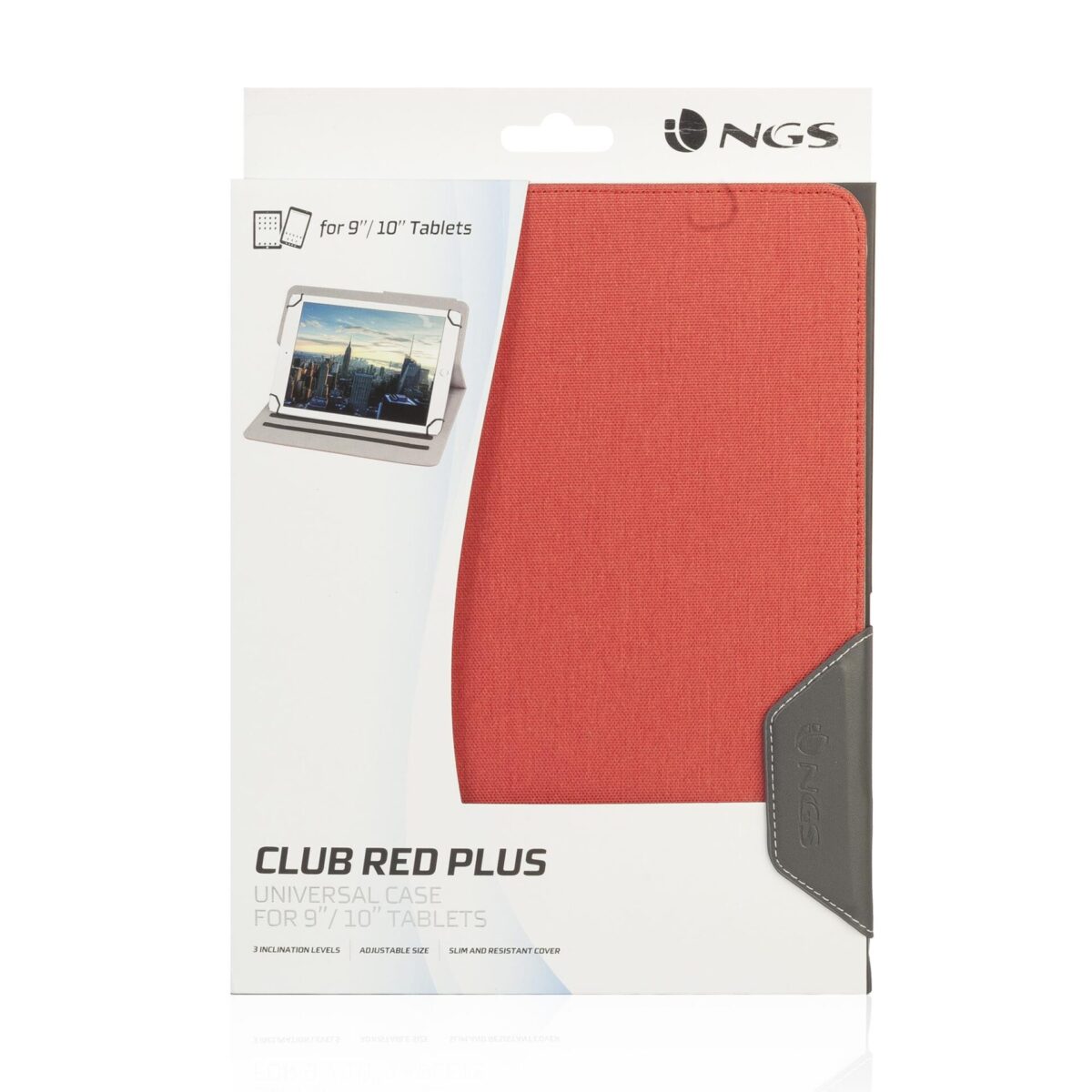 ΘΗΚΗ STAND NGS 9-10inch TABLETS CLUB PLUS RED - Image 3