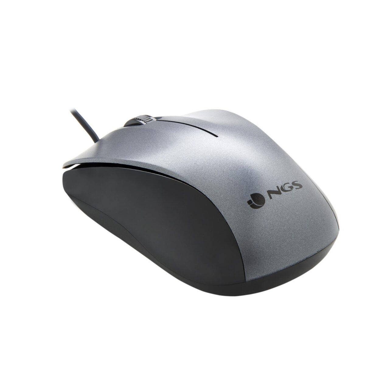 MOUSE NGS USB OPTICAL1200dpi [CREW] GRAY - Image 5