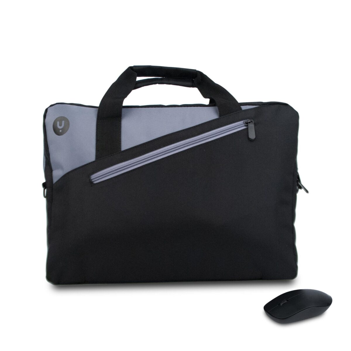 Τσάντα Laptop NGS Monray Master Kit Ginger Black + Mouse Fog Black - Image 3