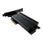 PCI-Card LC-POWER [LC-PCI-M2-NVME-ARGB] M.2 NVME SSD with heatsink & ARGB lighting - Image 3