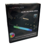 PCI-Card LC-POWER [LC-PCI-M2-NVME-ARGB] M.2 NVME SSD with heatsink & ARGB lighting - Image 4